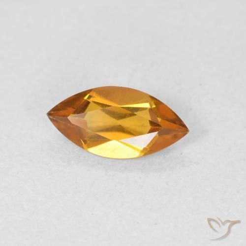 9,17 ctw natürlicher Golden Citrin, Marquise, VVS