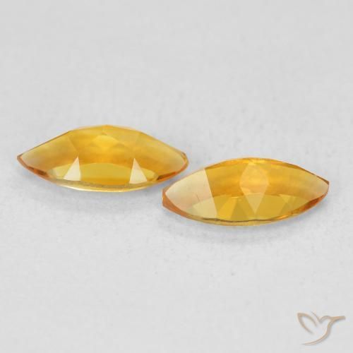 1.02 ct natürliche Golden Citrin-Edelsteine, Marquise, VS