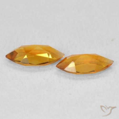 0.91 ct natürliche Golden Citrin-Edelsteine, Marquise, VS