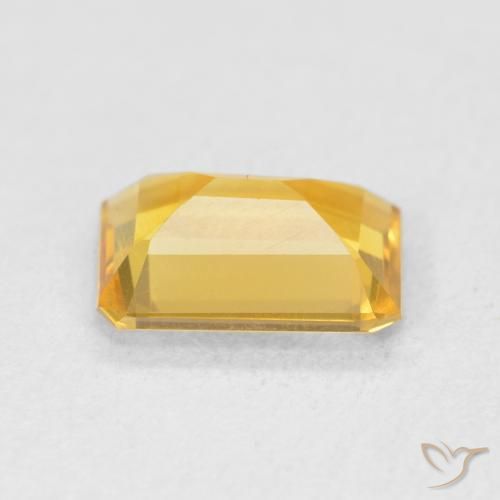 9,17 ctw natürlicher Helles Gold Citrin, Oktagonschliff, VS