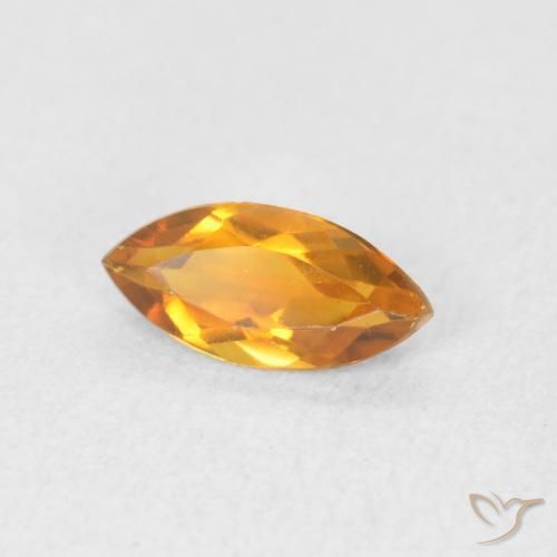 9,17 ctw natürlicher Golden Citrin, Marquise, VVS-VS