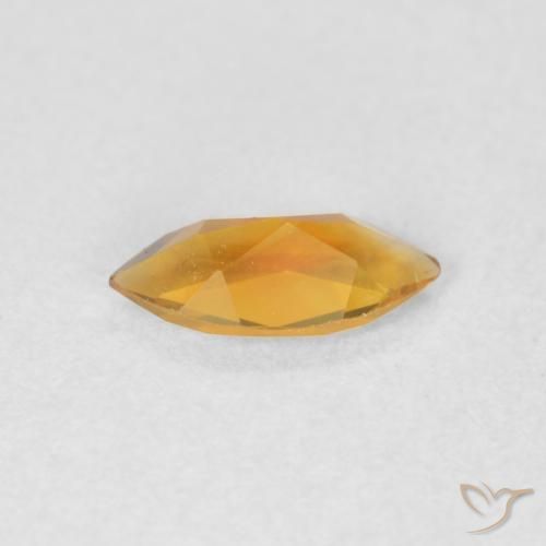 9,17 ctw natürlicher Mittelorange Citrin, Marquise, VVS-VS