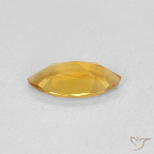 9,17 ctw natürlicher Dunkelgolden Citrin, Marquise, VVS-VS