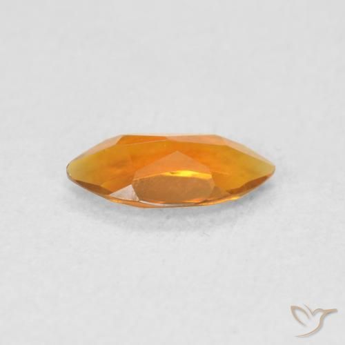 9,17 ctw natürlicher Mittelorange Citrin, Marquise, VVS-VS