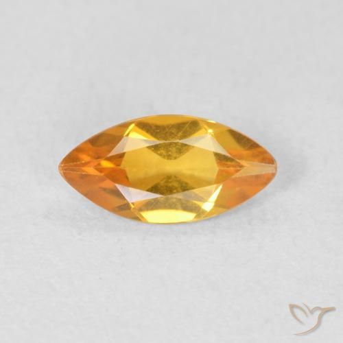 0.50ct Natürlicher Golden Citrin, Marquise, VVS-VS