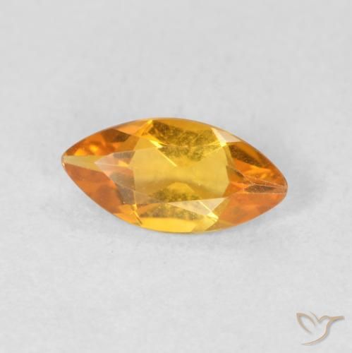 9,17 ctw natürlicher Golden Citrin, Marquise, VVS-VS