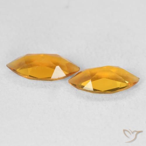 0.89 ct natürliche Golden Citrin-Edelsteine, Marquise, VS