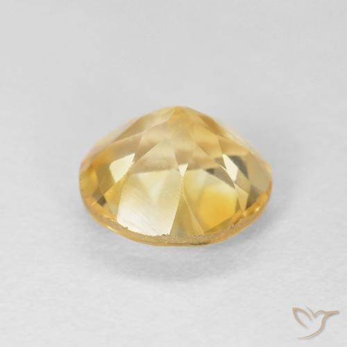 9,17 ctw natürlicher Mittleres Gold Citrin, Runden, VS