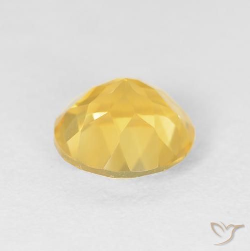 9,17 ctw natürlicher Mittelgold Citrin, Runden, VVS-VS