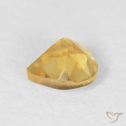 9,17 ctw natürlicher Golden Citrin, Herz, VVS