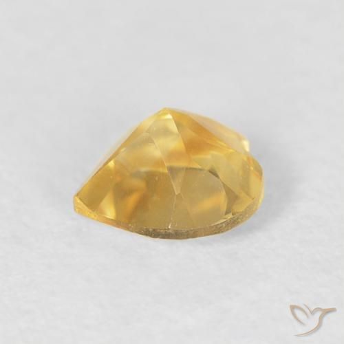 9,17 ctw natürlicher Mittleres Gold Citrin, Herz, VVS