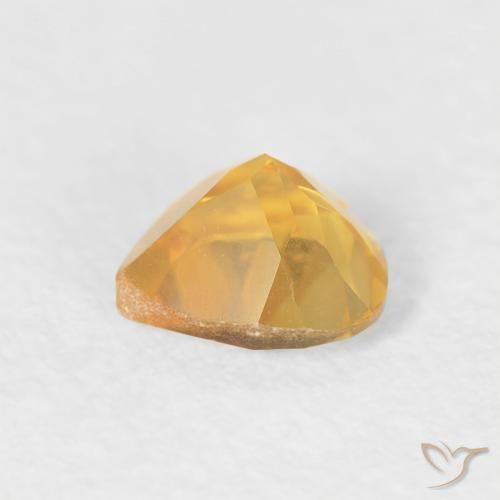 9,17 ctw natürlicher Mittleres Gold Citrin, Herz, VVS