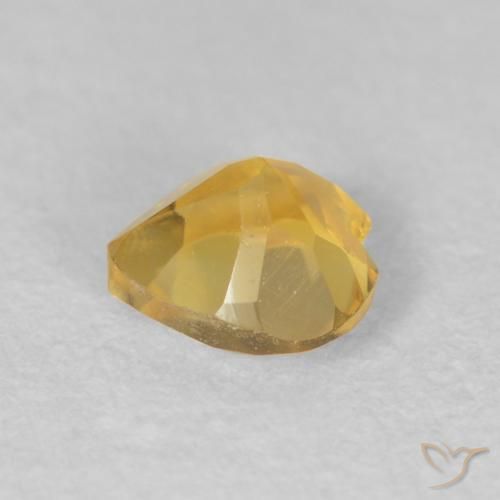 9,17 ctw natürlicher Mittelgold Citrin, Herz, VS