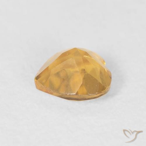 9,17 ctw natürlicher Mittleres Gold Citrin, Herz, VVS