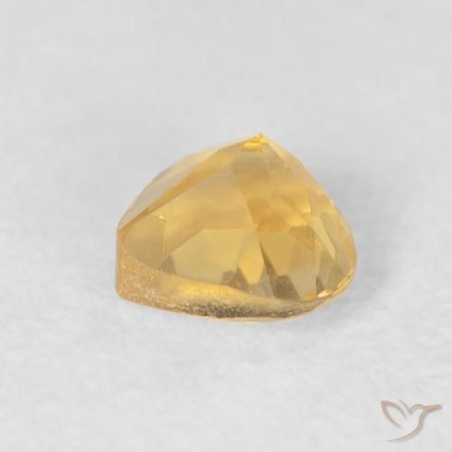 9,17 ctw natürlicher Mittleres Gold Citrin, Herz, VVS