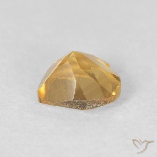 9,17 ctw natürlicher Mittleres Gold Citrin, Herz, VVS