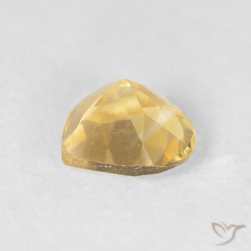 9,17 ctw natürlicher Golden Citrin, Herz, VVS
