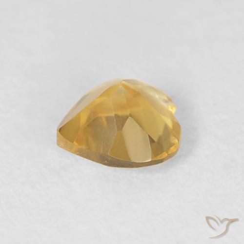 9,17 ctw natürlicher Mittleres Gold Citrin, Herz, VVS