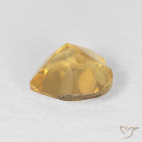 9,17 ctw natürlicher Mittleres Gold Citrin, Herz, VVS