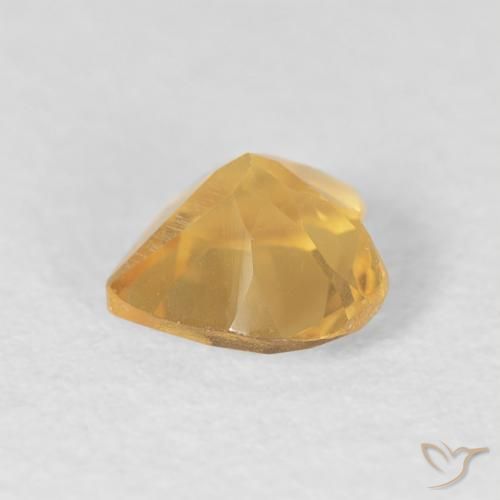 9,17 ctw natürlicher Golden Citrin, Herz, VS