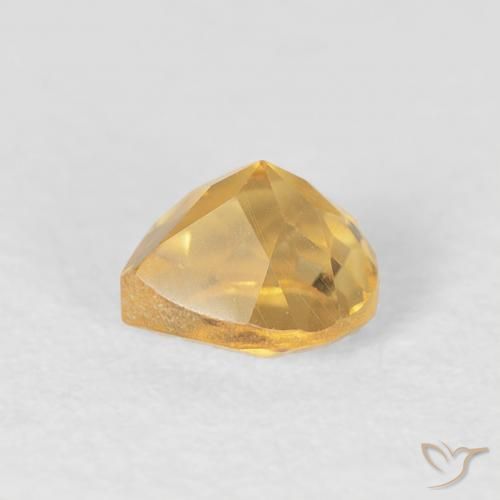9,17 ctw natürlicher Mittleres Gold Citrin, Herz, VS