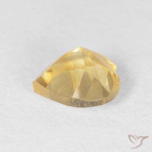 9,17 ctw natürlicher gold-orange Citrin, Herz, VS
