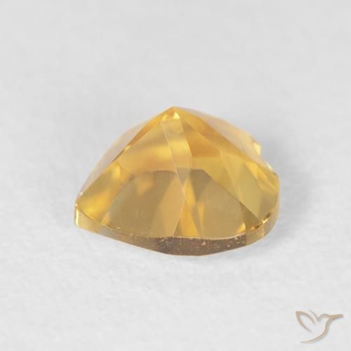 9,17 ctw natürlicher Mittleres Gold Citrin, Herz, VVS