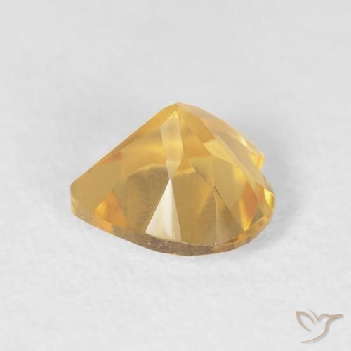 9,17 ctw natürlicher Mittleres Gold Citrin, Herz, VS
