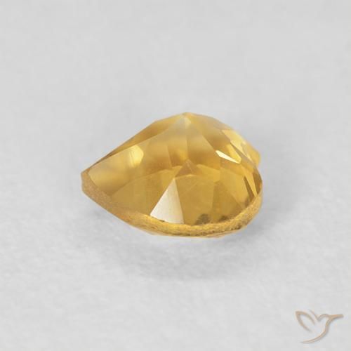 9,17 ctw natürlicher Mittleres Gold Citrin, Herz, VVS