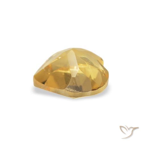 9,17 ctw natürlicher Mittelgold Citrin, Herz, VS