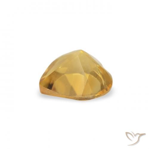 9,17 ctw natürlicher Mittelgold Citrin, Herz, VS