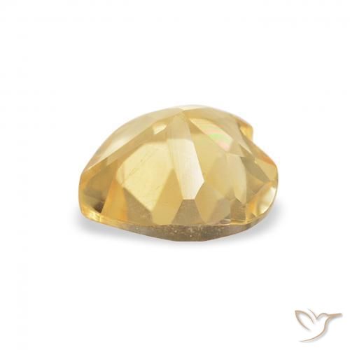 9,17 ctw natürlicher Golden Citrin, Herz, VVS
