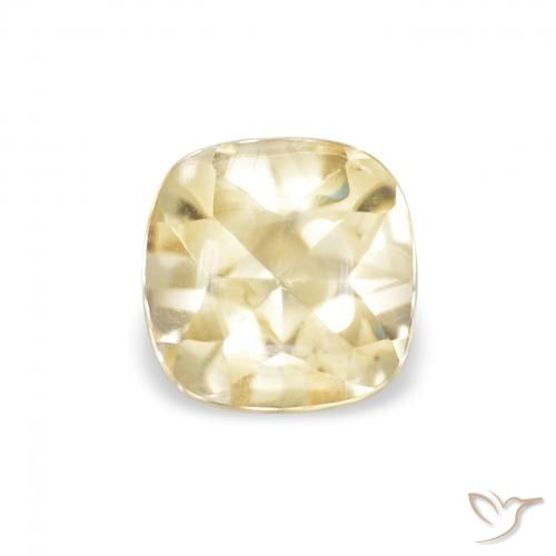 0.66ct Natürlicher Golden Citrin, Kissen, Transparent