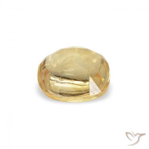 9,17 ctw natürlicher Golden Citrin, Kissen, Transparent