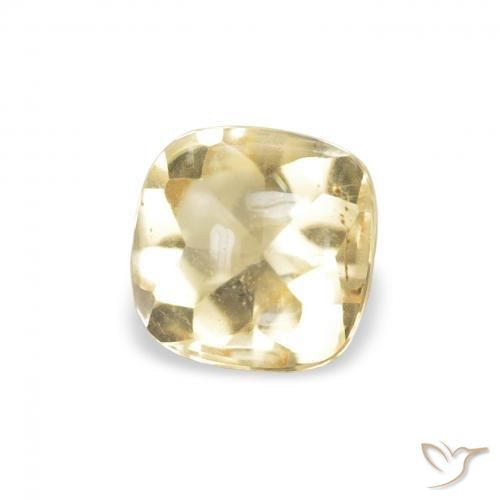 9,17 ctw natürlicher Golden Citrin, Kissen, Transparent