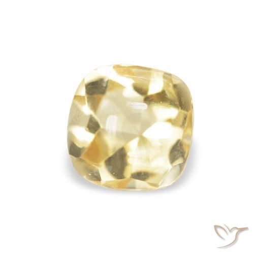 9,17 ctw natürlicher Golden Citrin, Kissen, Transparent