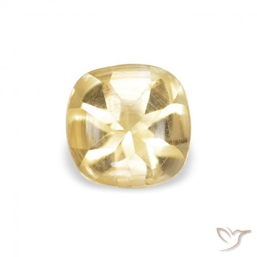0.51ct Natürlicher Golden Citrin, Kissen, Transparent