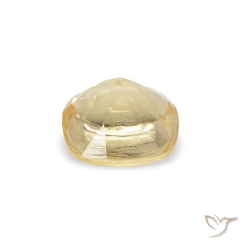 9,17 ctw natürlicher Golden Citrin, Kissen, Transparent