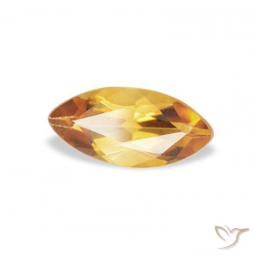 9,17 ctw natürlicher Medium Light-Golden Citrin, Marquise, VS