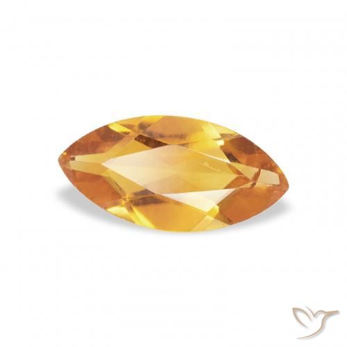 9,17 ctw natürlicher Medium Light-Golden Citrin, Marquise, VS