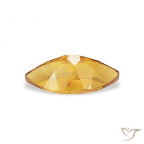 9,17 ctw natürlicher gold-orange Citrin, Marquise, VS