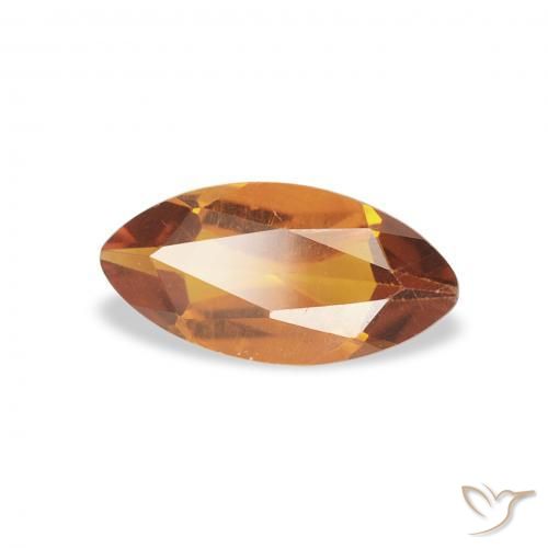 9,17 ctw natürlicher Mittelorange Citrin, Marquise, VS