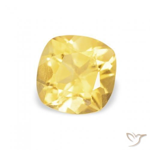 9,17 ctw natürlicher Hell Gold Citrin, Kissen, VS