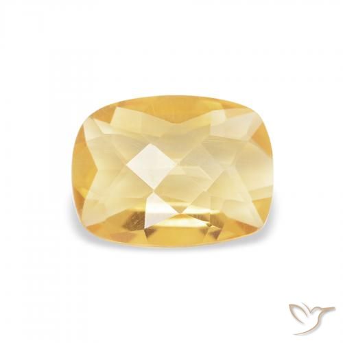 9,17 ctw natürlicher Golden Citrin, Kissen, VVS