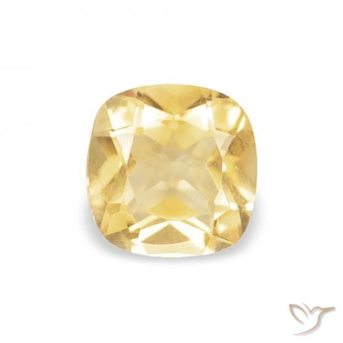 9,17 ctw natürlicher Mittelgold Citrin, Kissen, VVS