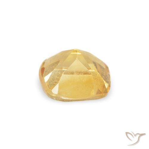9,17 ctw natürlicher Golden Citrin, Kissen, VVS