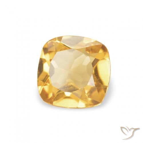 9,17 ctw natürlicher Mittleres Gold Citrin, Kissen, VVS