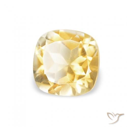 9,17 ctw natürlicher Golden Citrin, Kissen, VVS