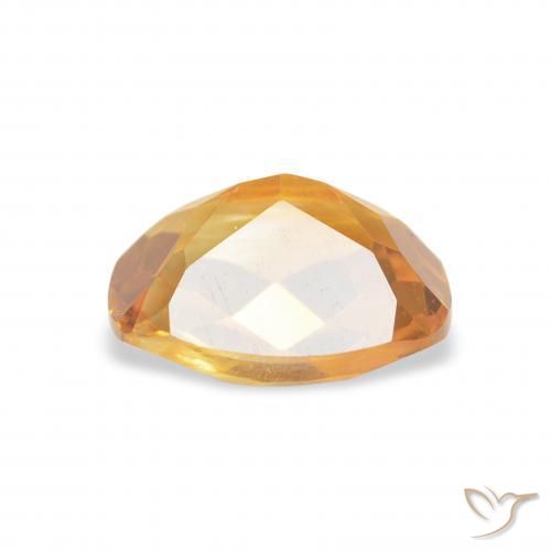 9,17 ctw natürlicher Orange-Gold Citrin, Kissen, VVS