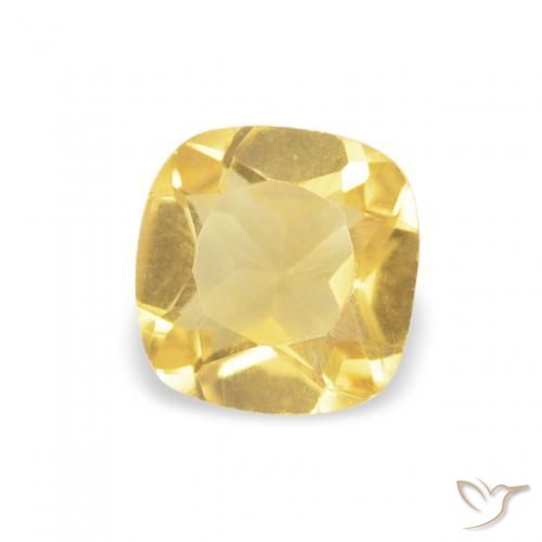 9,17 ctw natürlicher Golden Citrin, Kissen, VS